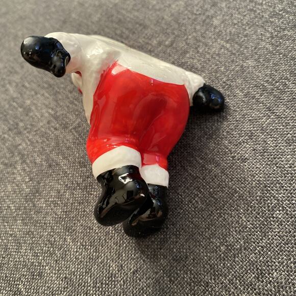 Vintage Fitz & Floyd Tumbling Santa Figurine Xmas - Picture 5 of 11